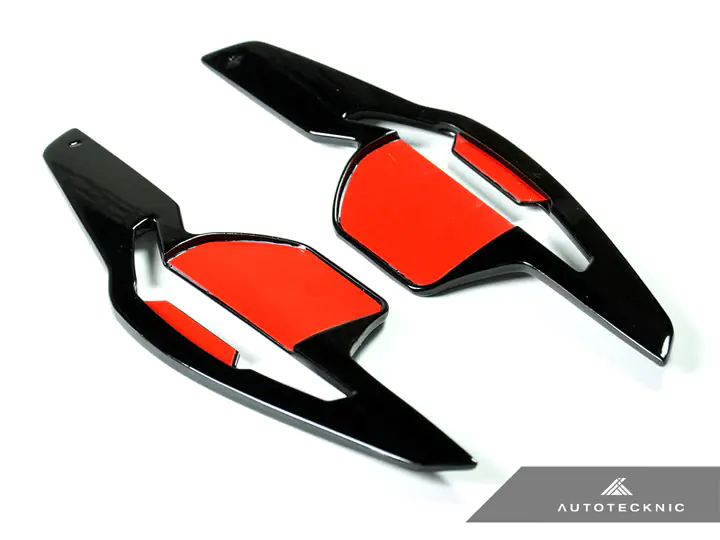 AUTOTECKNIC GLAZING BLACK COMPETITION SHIFT PADDLES – AUDI DSG VEHICLES