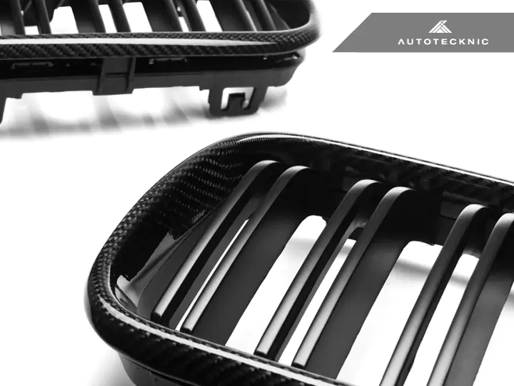 AUTOTECKNIC DUAL-SLATS CARBON FIBER FRONT GRILLE SET – F87 M2 | F22 2-SERIES