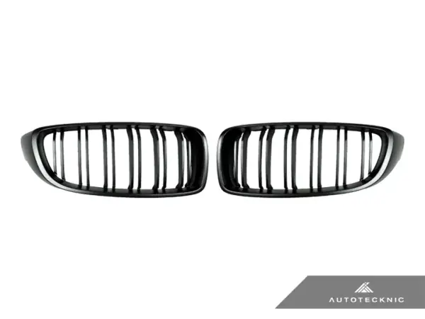 AUTOTECKNIC DUAL-SLATS STEALTH BLACK FRONT GRILLE SET – F32/ F36 4-SERIES | F80 M3 | F82 M4