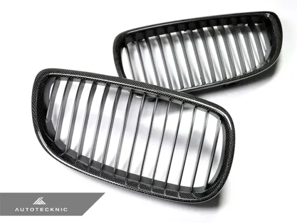 AUTOTECKNIC CARBON FRONT GRILLE SET – E92/ E93 3-SERIES (INCLUDING E9X M3)