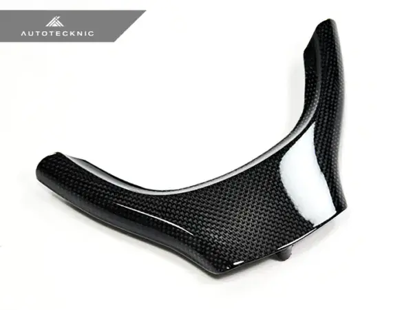 AUTOTECKNIC CARBON FIBER STEERING WHEEL TRIM – F10 5-SERIES | F07 5-SERIES GT | F01 7-SERIES STANDARD WHEEL