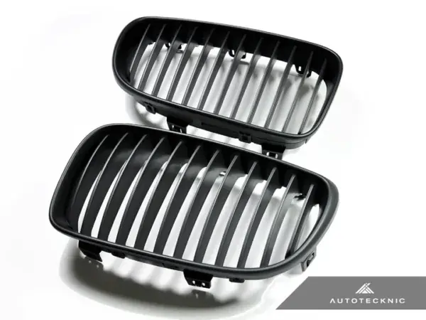 AUTOTECKNIC STEALTH BLACK FRONT GRILLE SET – E82 1-SERIES & 1M