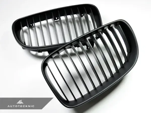 AUTOTECKNIC STEALTH BLACK FRONT GRILLE SET – E82 1-SERIES & 1M