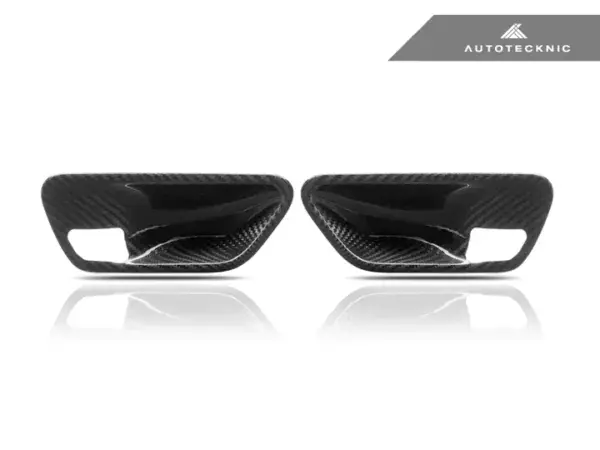 AUTOTECKNIC DRY CARBON INTERIOR DOOR HANDLE TRIM SET – BMW F-CHASSIS