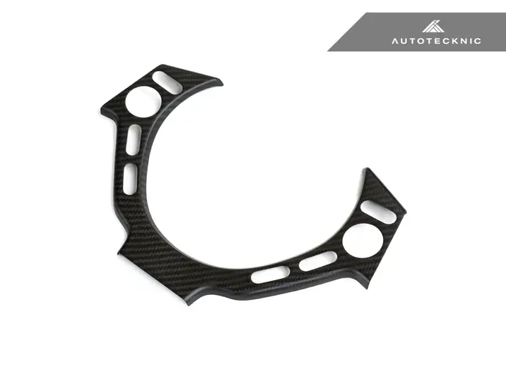 AUTOTECKNIC DRY CARBON FIBER STEERING WHEEL TRIM – NISSAN R35 GTR