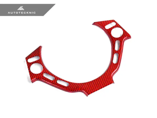 AUTOTECKNIC DRY CARBON FIBER STEERING WHEEL TRIM – NISSAN R35 GTR