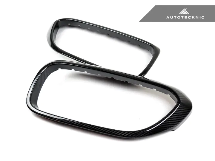 AUTOTECKNIC DRY CARBON FIBER FRONT GRILLE COVERS – G30 5-SERIES