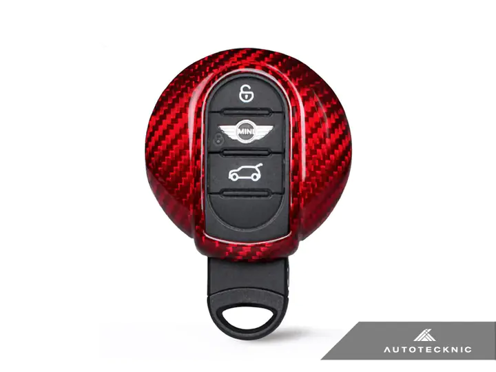 AUTOTECKNIC RED CARBON REMOTE KEY CASE – MINI COOPER F54/ F55/ F56/ F57 | COUNTRYMAN F60