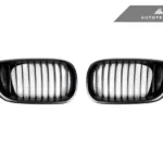 AUTOTECKNIC FRONT BUMPER DRY CARBON CANARD SET – E9X M3