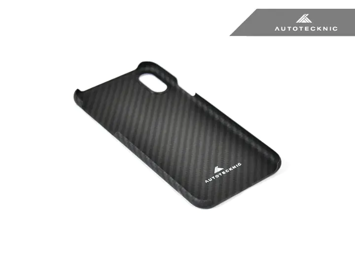 AUTOTECKNIC DRY CARBON IPHONE COVER – IPHONE XS – MATTE FINISH