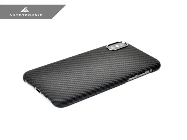 AUTOTECKNIC DRY CARBON IPHONE COVER – IPHONE XS – MATTE FINISH