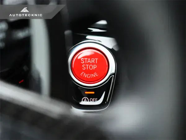 AUTOTECKNIC BRIGHT RED START STOP BUTTON – G30 5-SERIES | G32 6-SERIES GT