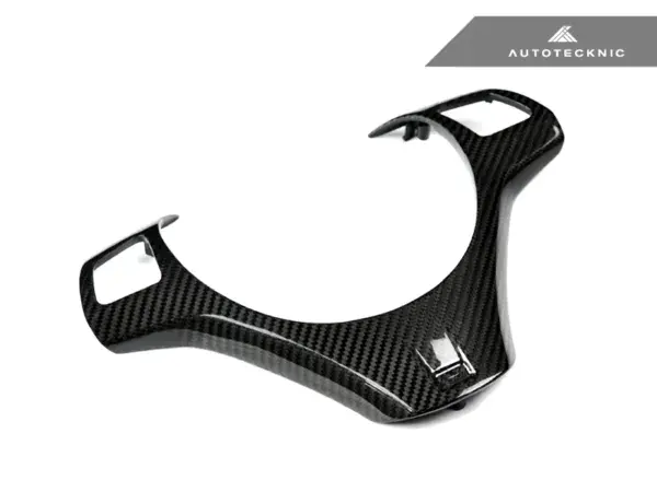 AUTOTECKNIC CARBON FIBER STEERING WHEEL TRIM – E9X M3 | E82 1M COUPE