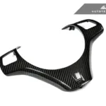 AUTOTECKNIC CARBON FIBER STEERING WHEEL TRIM – E90/ E92/ E93 3-SERIES/ E82 1-SERIES WITH SPORT PACKAGE