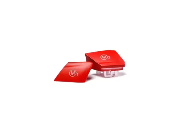 AUTOTECKNIC SATIN RED M1/ M2 BUTTON SET – F85 X5M | F86 X6M