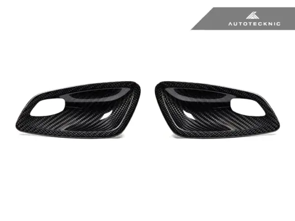 AUTOTECKNIC DRY CARBON INTERIOR DOOR HANDLE TRIM SET – E82 1M | 1-SERIES