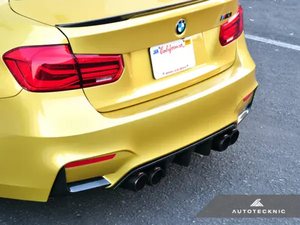 AUTOTECKNIC DRY CARBON EXTENDED-FIN COMPETITION REAR DIFFUSER – F80 M3 | F82/ F83 M4