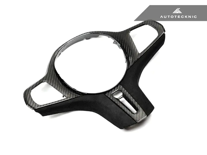 AUTOTECKNIC CARBON ALCANTARA STEERING WHEEL TRIM – G8X M2 / M3 / M4