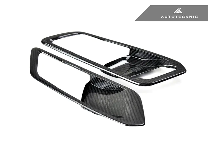 AUTOTECKNIC DRY CARBON INTERIOR DOOR HANDLE TRIM SET – G20 3-SERIES