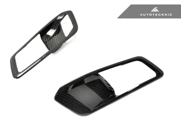 AUTOTECKNIC DRY CARBON INTERIOR DOOR HANDLE TRIM SET – G20 3-SERIES