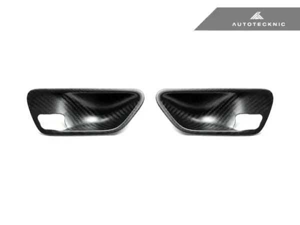 AUTOTECKNIC DRY CARBON INTERIOR DOOR HANDLE TRIM SET – BMW F-CHASSIS