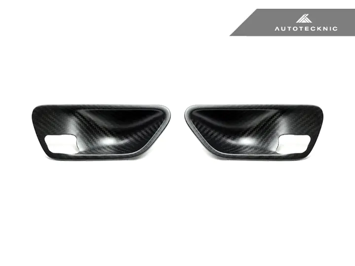 AUTOTECKNIC DRY CARBON INTERIOR DOOR HANDLE TRIM SET – BMW F-CHASSIS