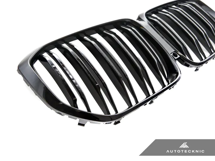 AUTOTECKNIC DUAL-SLATS GLAZING BLACK FRONT GRILLE – G05 X5 PRE-LCI