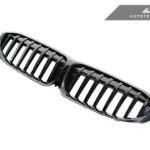 AUTOTECKNIC PAINTED DUAL-SLAT GLAZING BLACK FRONT GRILLE SET – G01 X3 | G02 X4 PRE-LCI