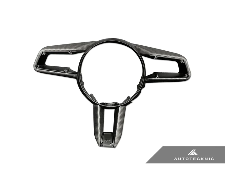 AUTOTECKNIC CARBON FIBER STEERING WHEEL TRIM – PORSCHE 992 MODELS - 3W ...