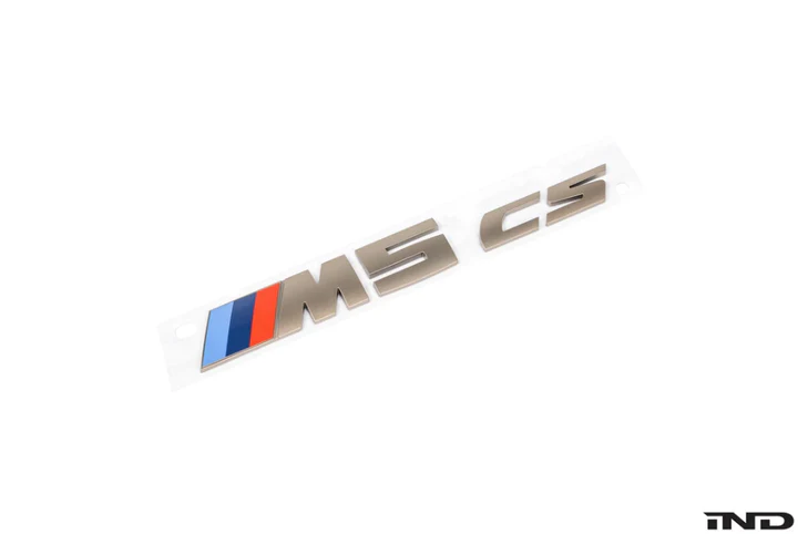 GENUINE BMW TRUNK EMBLEM - F90 M5 CS - 3W Distributing Shop